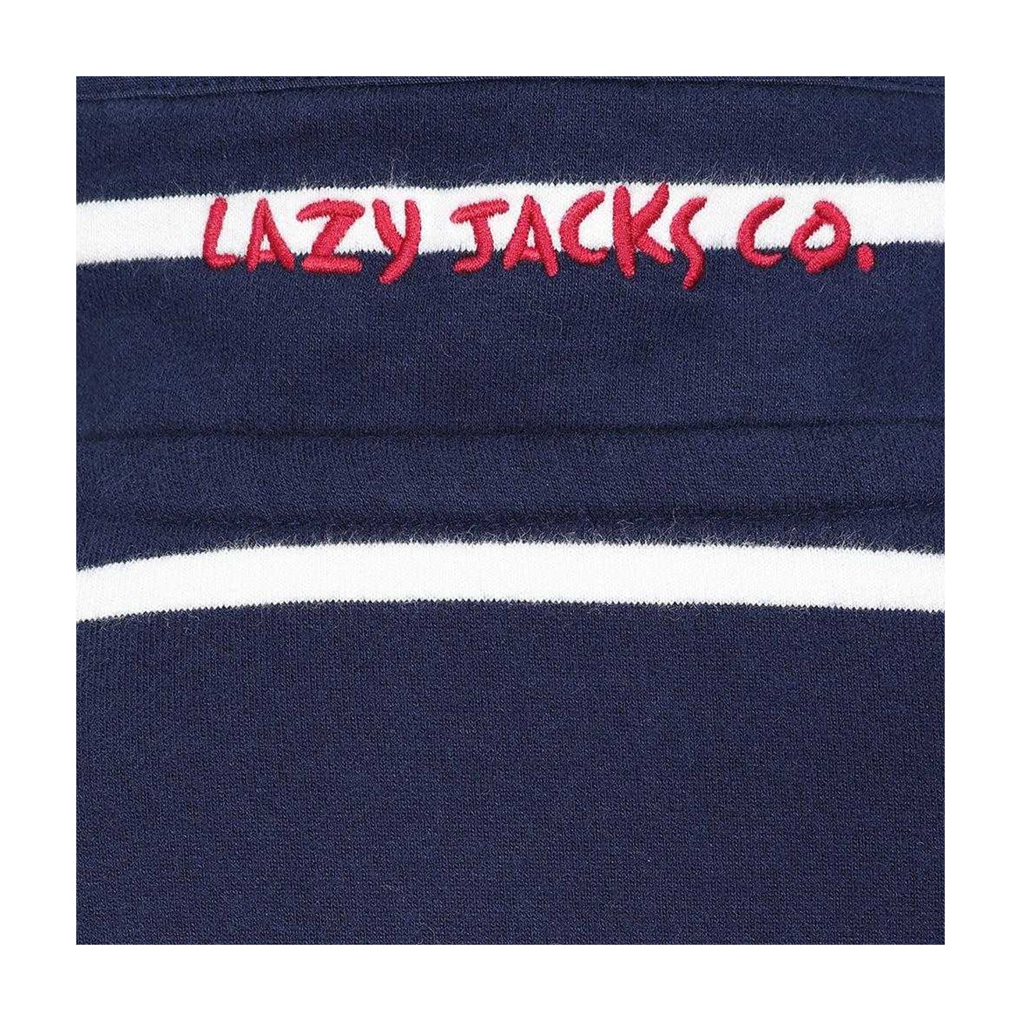 Marine - Side - Lazy Jacks Boys Pique Sweatshirt