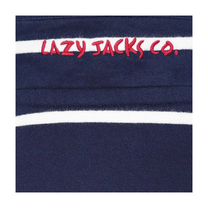 Marine - Side - Lazy Jacks Boys Pique Sweatshirt