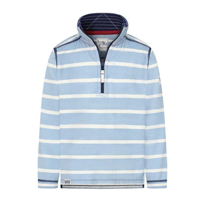 Sky - Front - Lazy Jacks Boys Pique Sweatshirt
