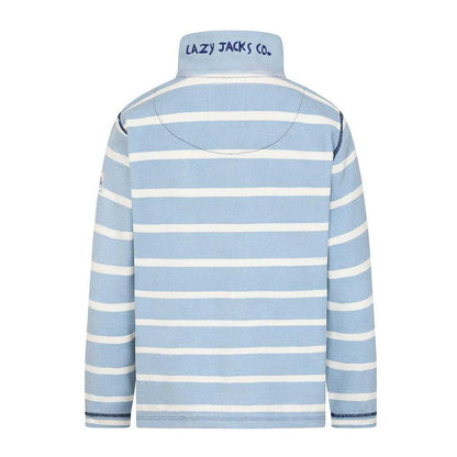 Sky - Back - Lazy Jacks Boys Pique Sweatshirt
