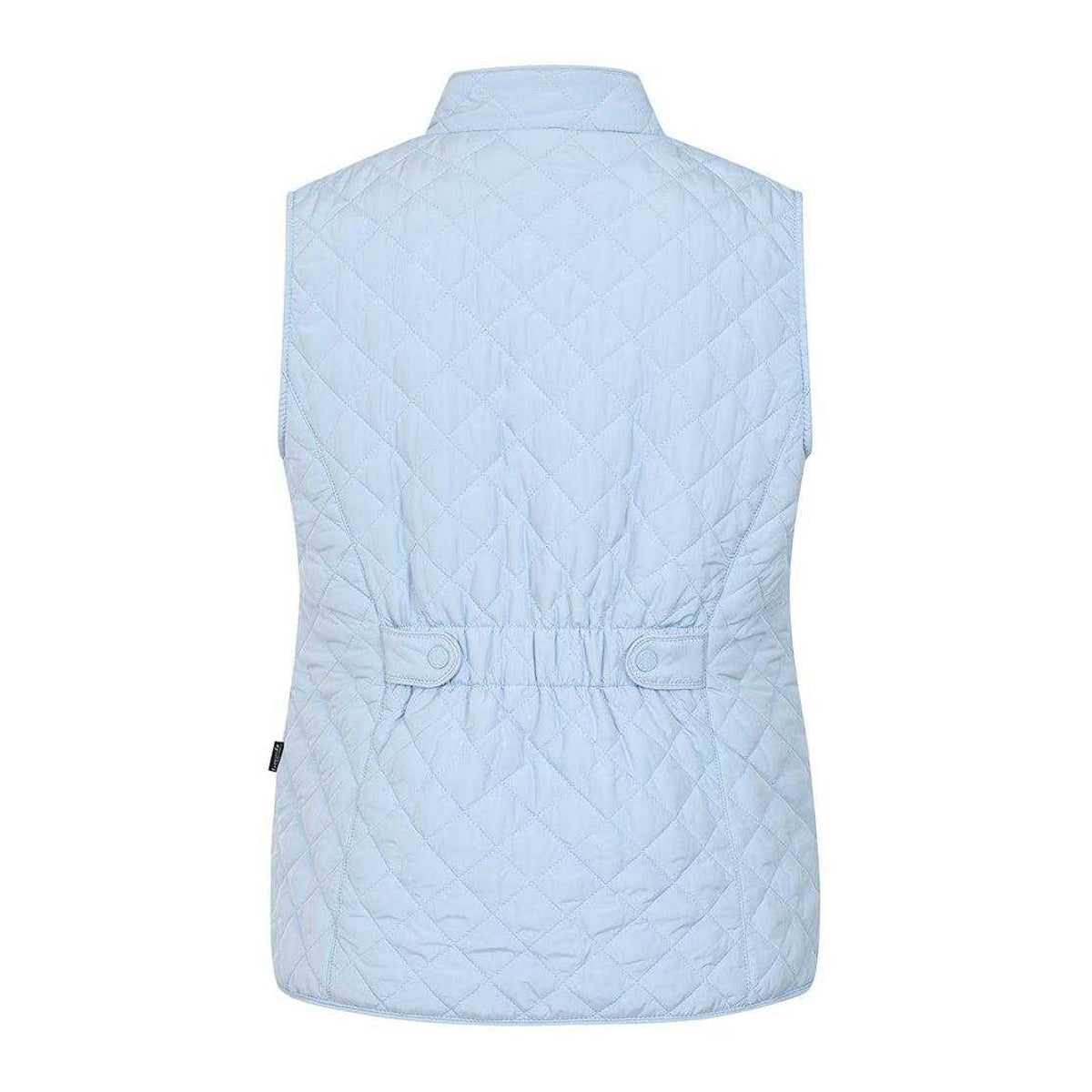 Sky - Back - Lazy Jacks Womens-Ladies Quilted Gilet