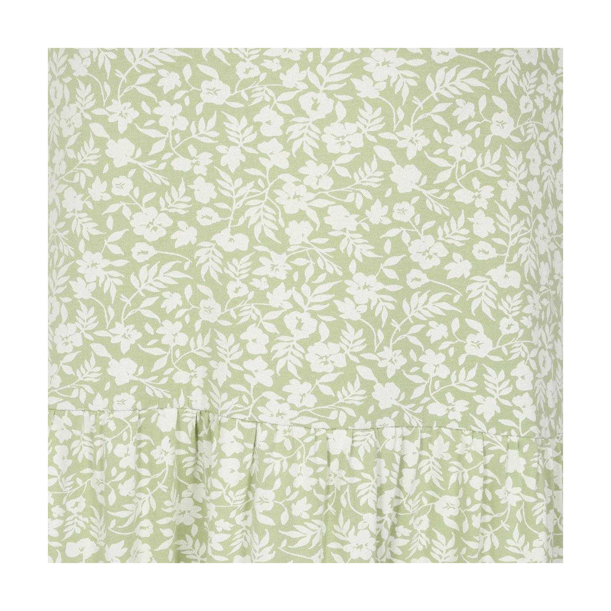 Green-White - Side - Lazy Jacks Womens-Ladies Floral Maxi Dress