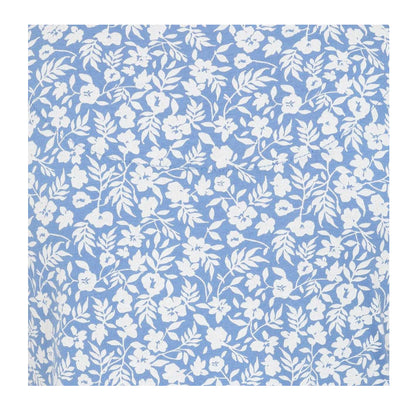 Blue-White - Side - Lazy Jacks Womens-Ladies Floral Midi Dress