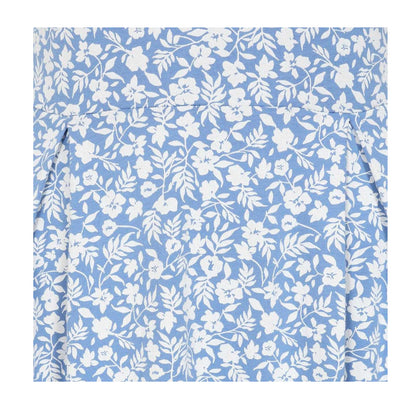 Blue-White - Lifestyle - Lazy Jacks Womens-Ladies Floral Midi Dress