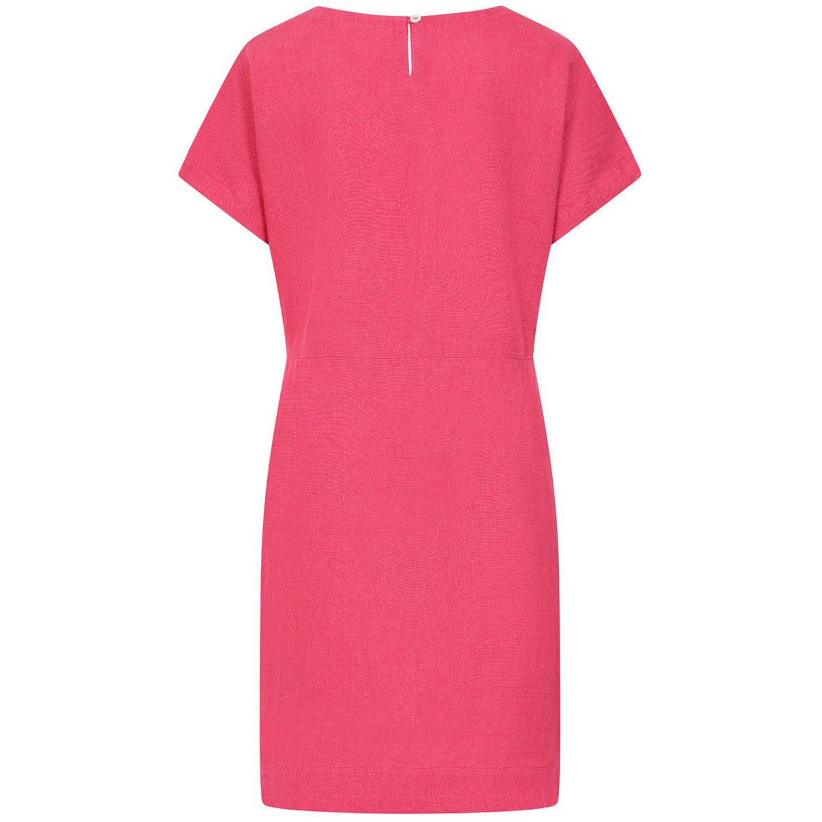 Cherry - Back - Lazy Jacks Womens-Ladies Linen Midi Dress