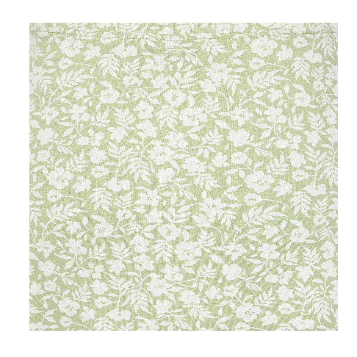 Grass Green - Side - Lazy Jacks Womens-Ladies Floral Jersey Skirt