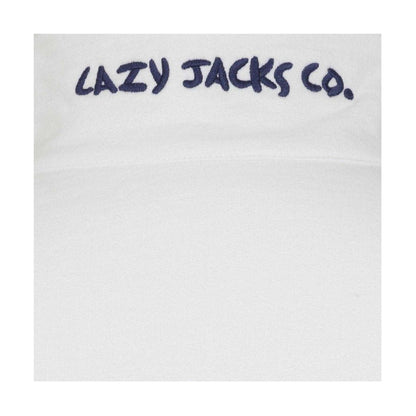 White-Green - Lifestyle - Lazy Jacks Womens-Ladies Striped Full Zip Sweatshirt