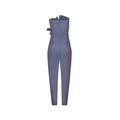 Grey Blue - Back - Girls On Film Womens-Ladies Halcyon Frill Jumpsuit