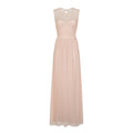 Pink - Front - Little Mistress Womens-Ladies Delphi Sweetheart Mesh Maxi Dress