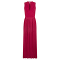 Berry Pink - Close up - Little Mistress Womens-Ladies Madison Embellished Waist Maxi Dress