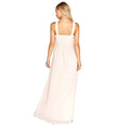 Nude - Pack Shot - Little Mistress Womens-Ladies Ruched Pleated Maxi Dress