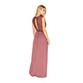 Burnt Ochre - Lifestyle - Little Mistress Womens-Ladies Sateen Lace Maxi Dress