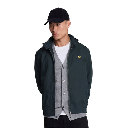 Dark Navy - Side - Lyle & Scott Mens Harrington Jacket