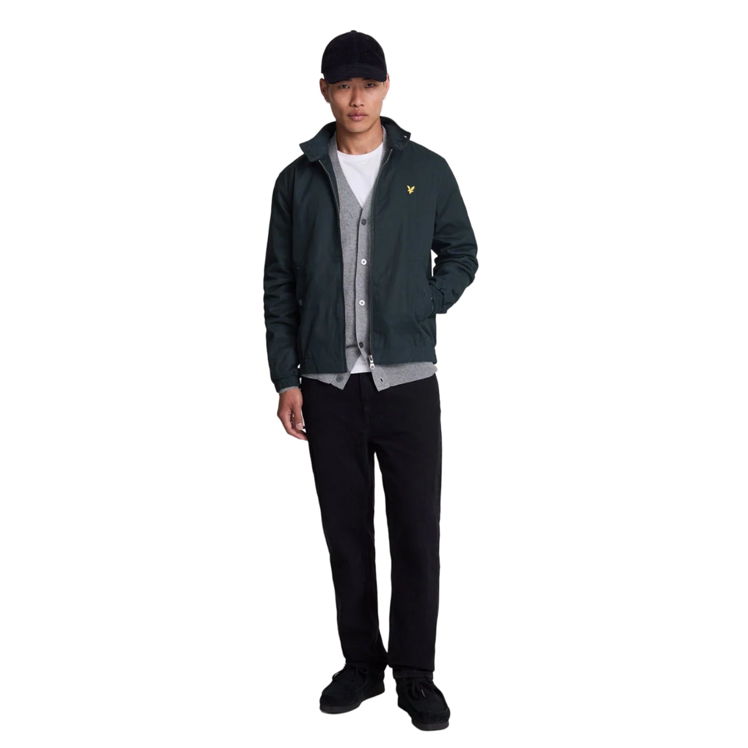 Dark Navy - Lifestyle - Lyle & Scott Mens Harrington Jacket