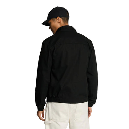 Jet Black - Back - Lyle & Scott Mens Harrington Jacket