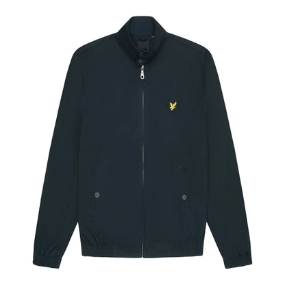 Dark Navy - Front - Lyle & Scott Mens Harrington Jacket