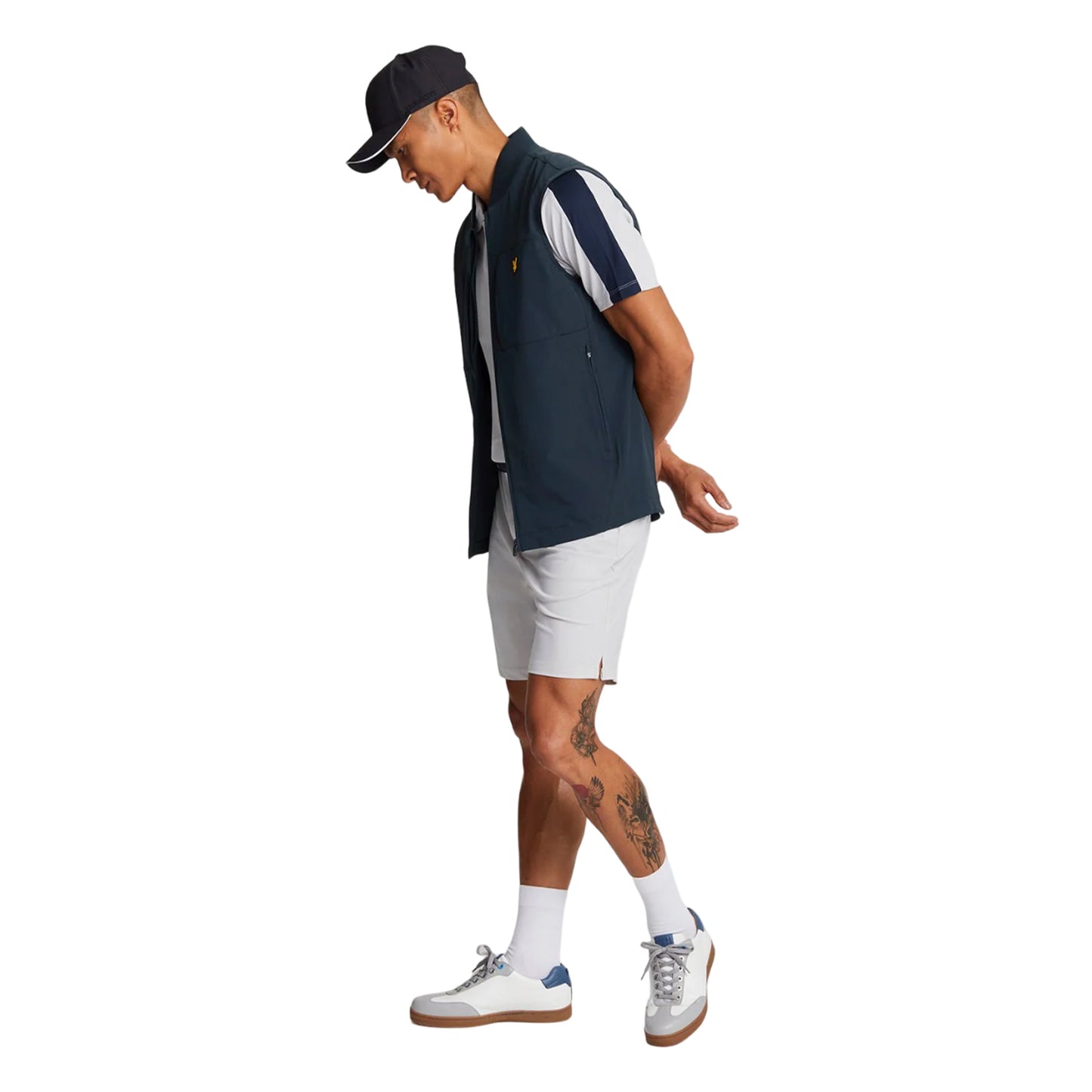 Dark Navy - Lifestyle - Lyle & Scott Mens Tech Golf Gilet