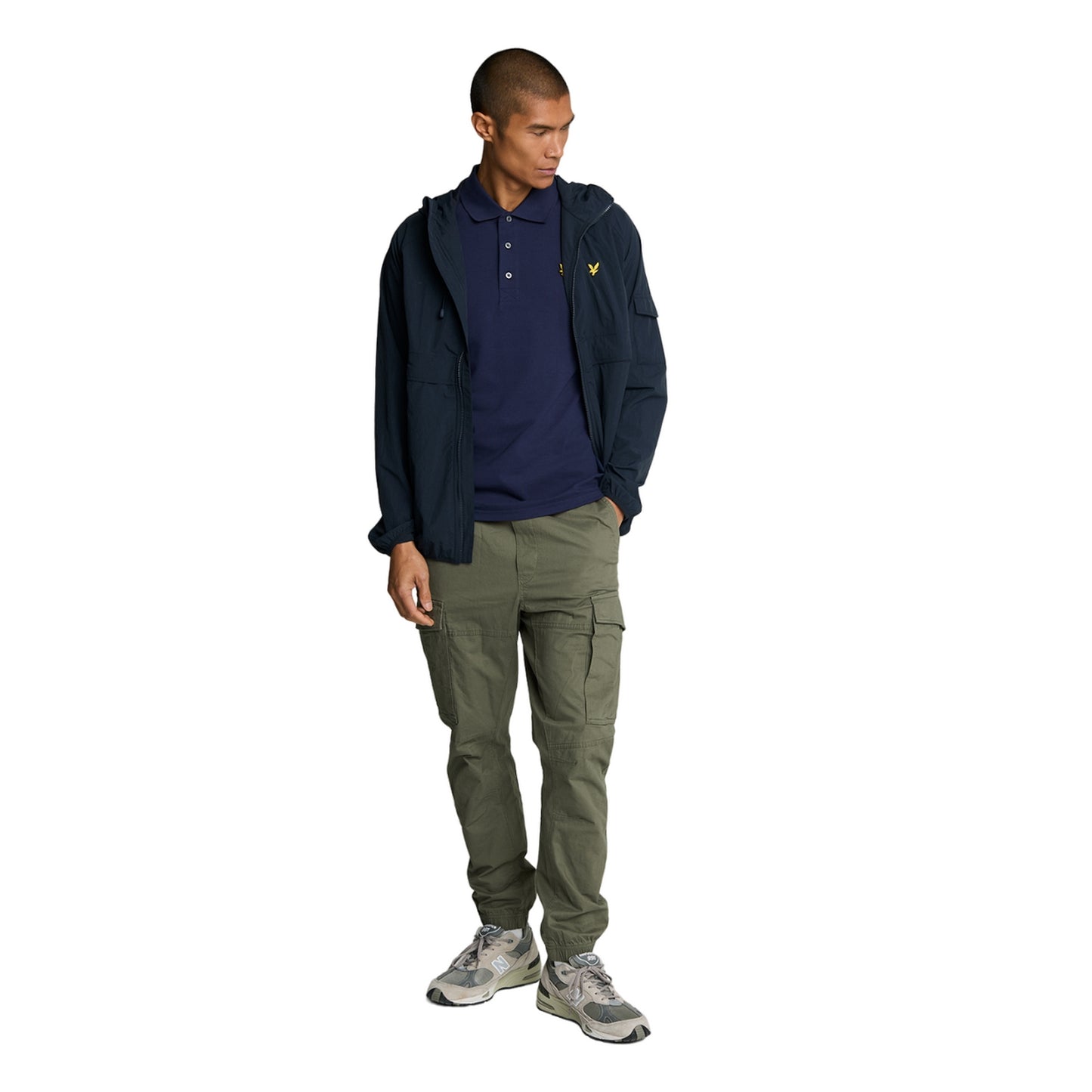Navy - Lifestyle - Lyle & Scott Mens Plain Polo Shirt