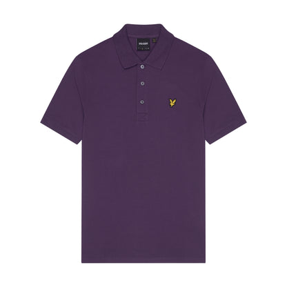 Thistle Shadow - Front - Lyle & Scott Mens Plain Polo Shirt