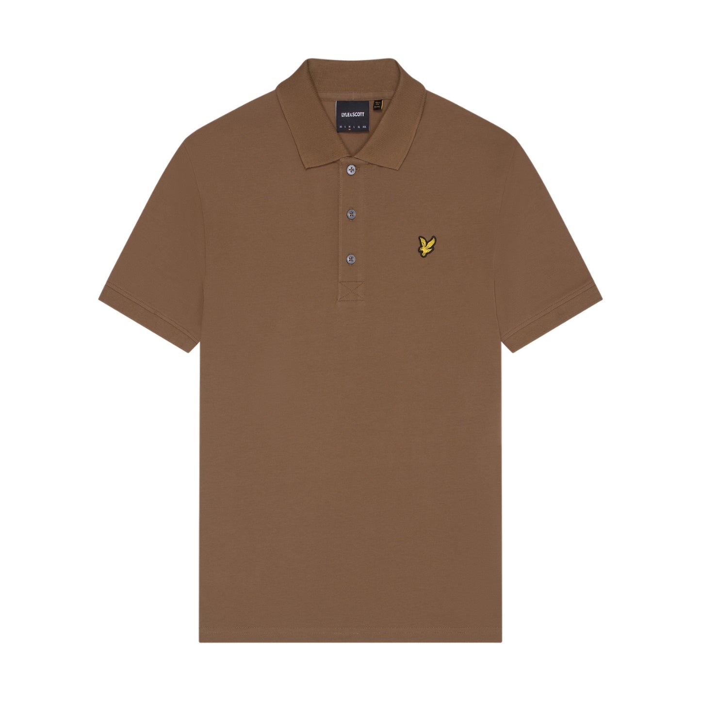 Wild Nettle - Front - Lyle & Scott Mens Plain Polo Shirt