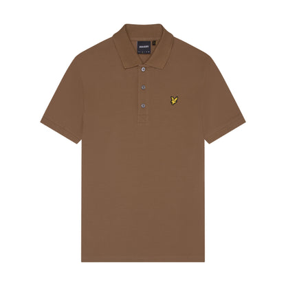 Wild Nettle - Front - Lyle & Scott Mens Plain Polo Shirt