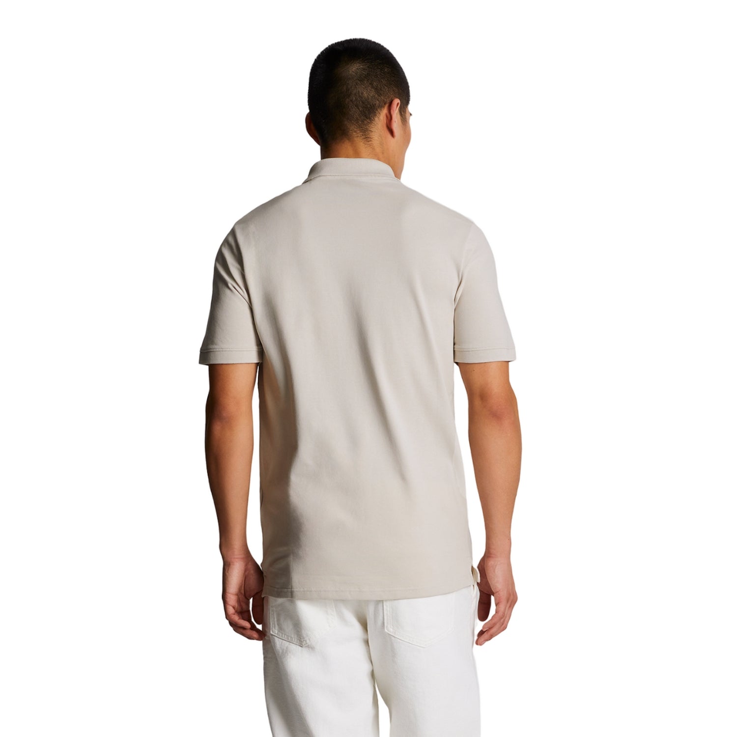 Cove - Back - Lyle & Scott Mens Plain Polo Shirt