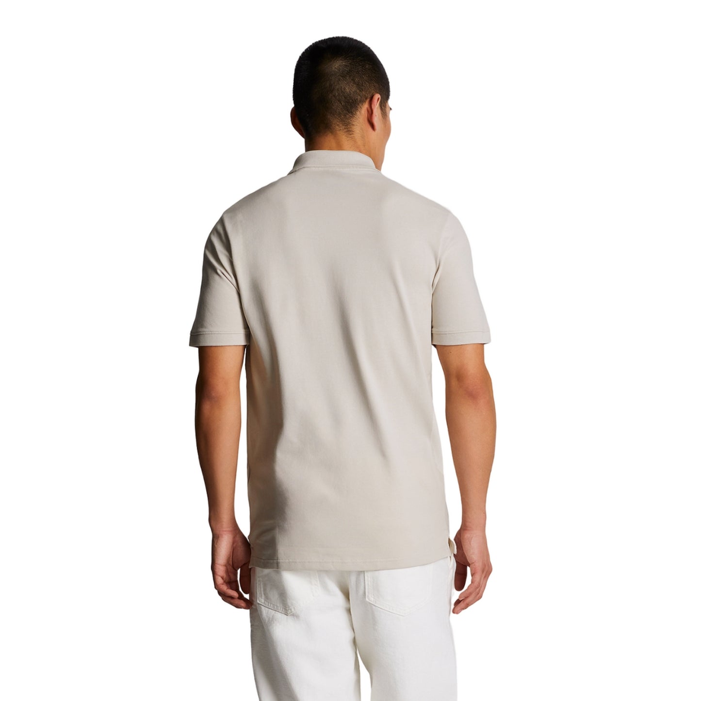 Cove - Back - Lyle & Scott Mens Plain Polo Shirt