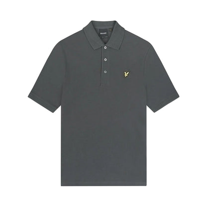 Gunmetal - Front - Lyle & Scott Mens Plain Polo Shirt