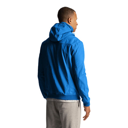 Bright Blue - Back - Lyle & Scott Mens Soft Shell Jacket