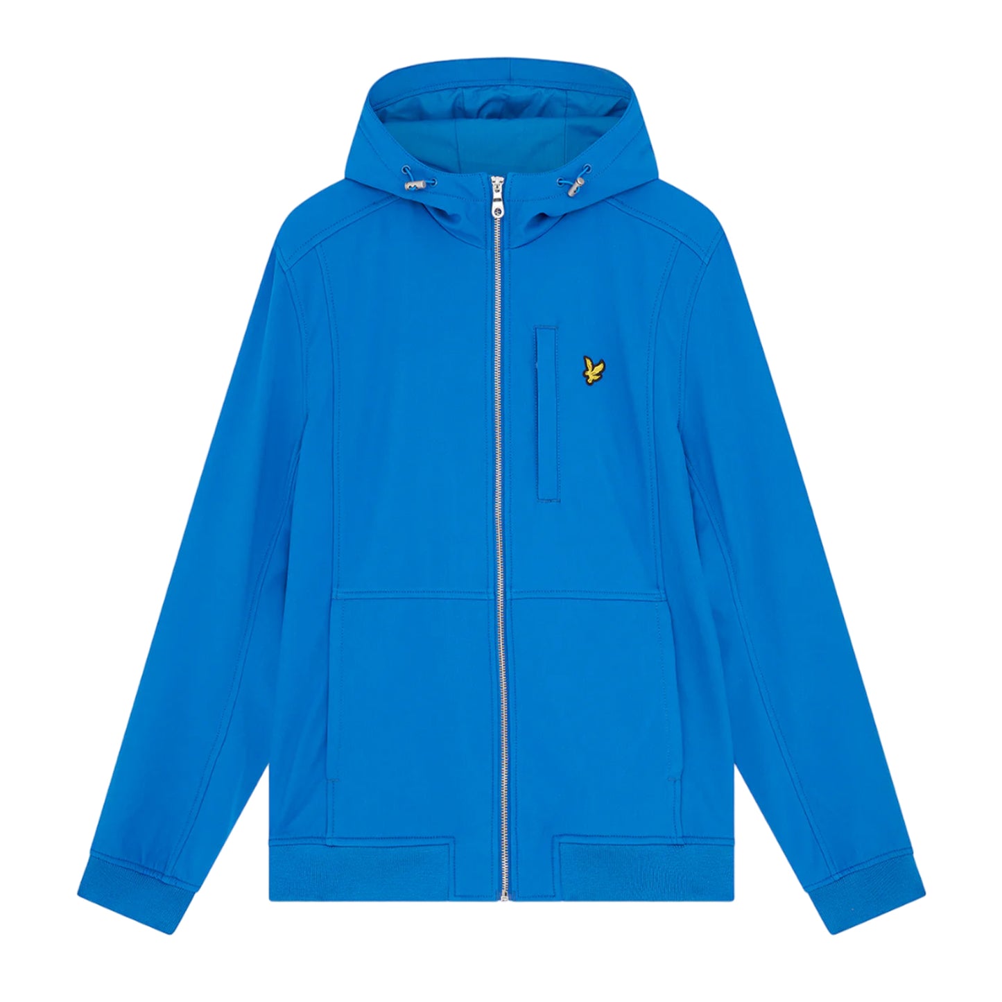 Bright Blue - Front - Lyle & Scott Mens Soft Shell Jacket