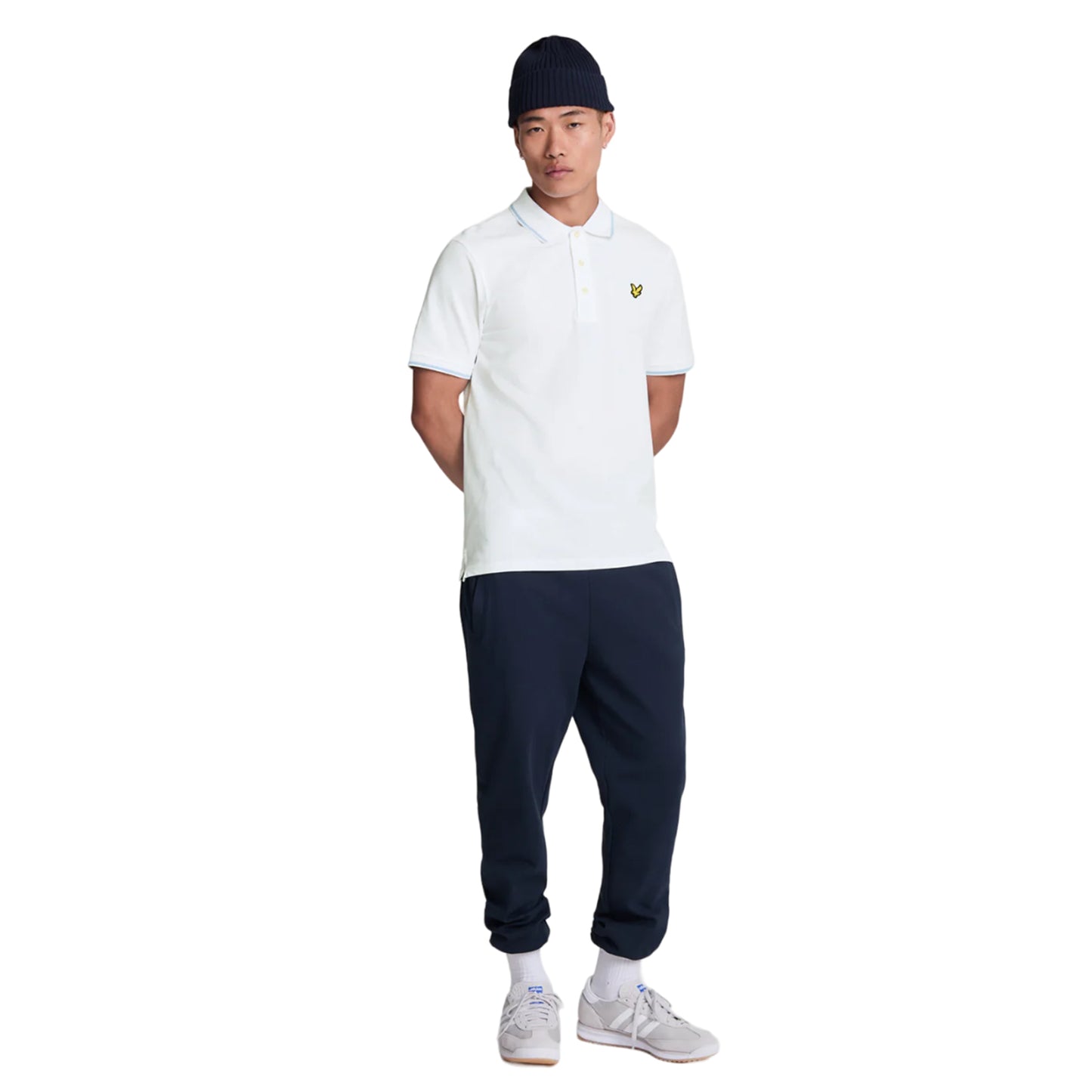 White-Light Blue - Lifestyle - Lyle & Scott Mens Tipped Polo Shirt