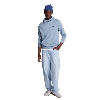 Crafted Blue - Lifestyle - Lyle & Scott Mens Pullover Hoodie