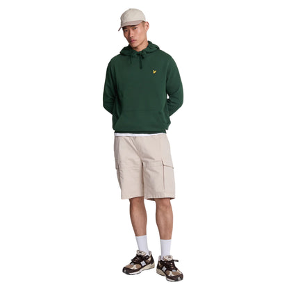 Dark Green - Lifestyle - Lyle & Scott Mens Pullover Hoodie