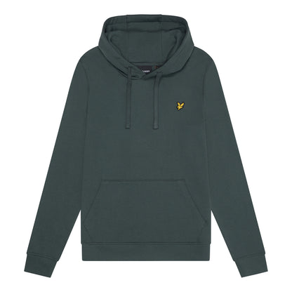 Dark Green - Pack Shot - Lyle & Scott Mens Pullover Hoodie