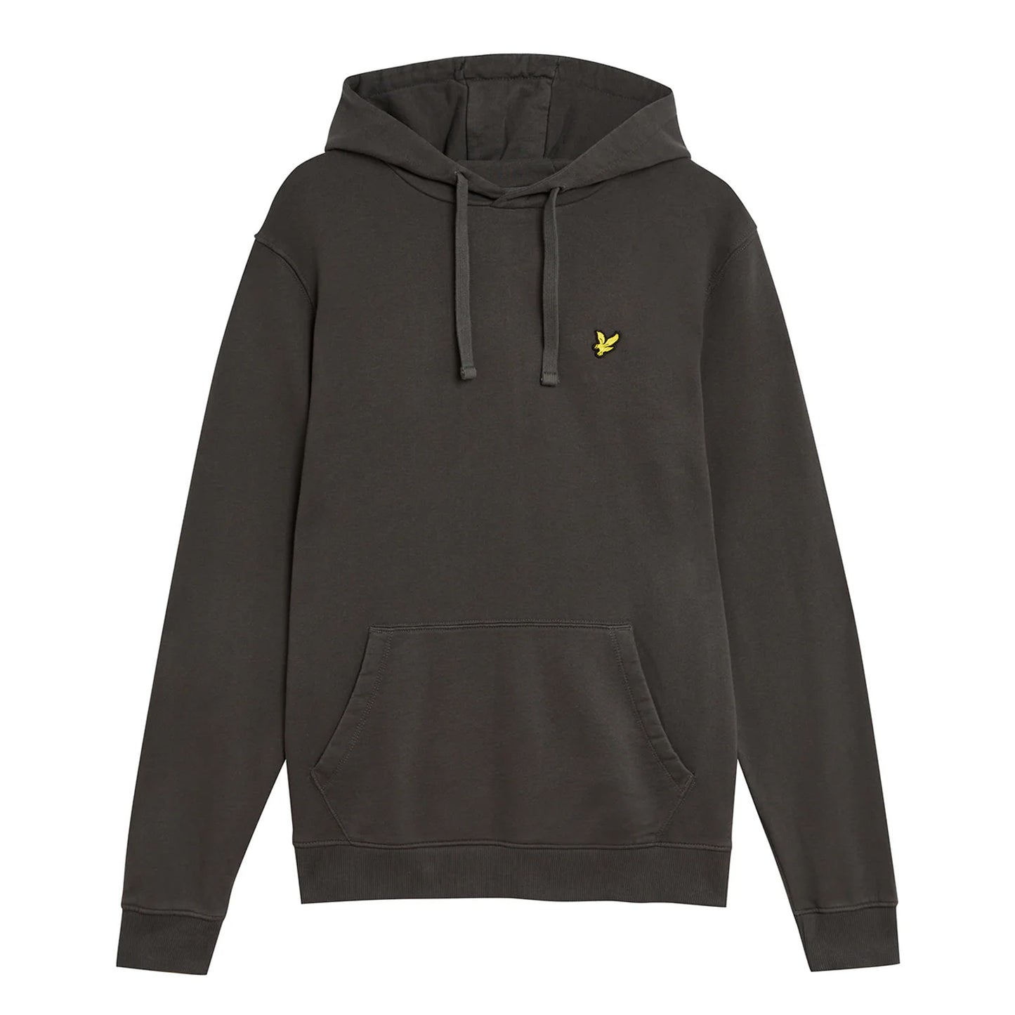 Gunmetal - Front - Lyle & Scott Mens Pullover Hoodie