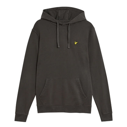 Gunmetal - Front - Lyle & Scott Mens Pullover Hoodie