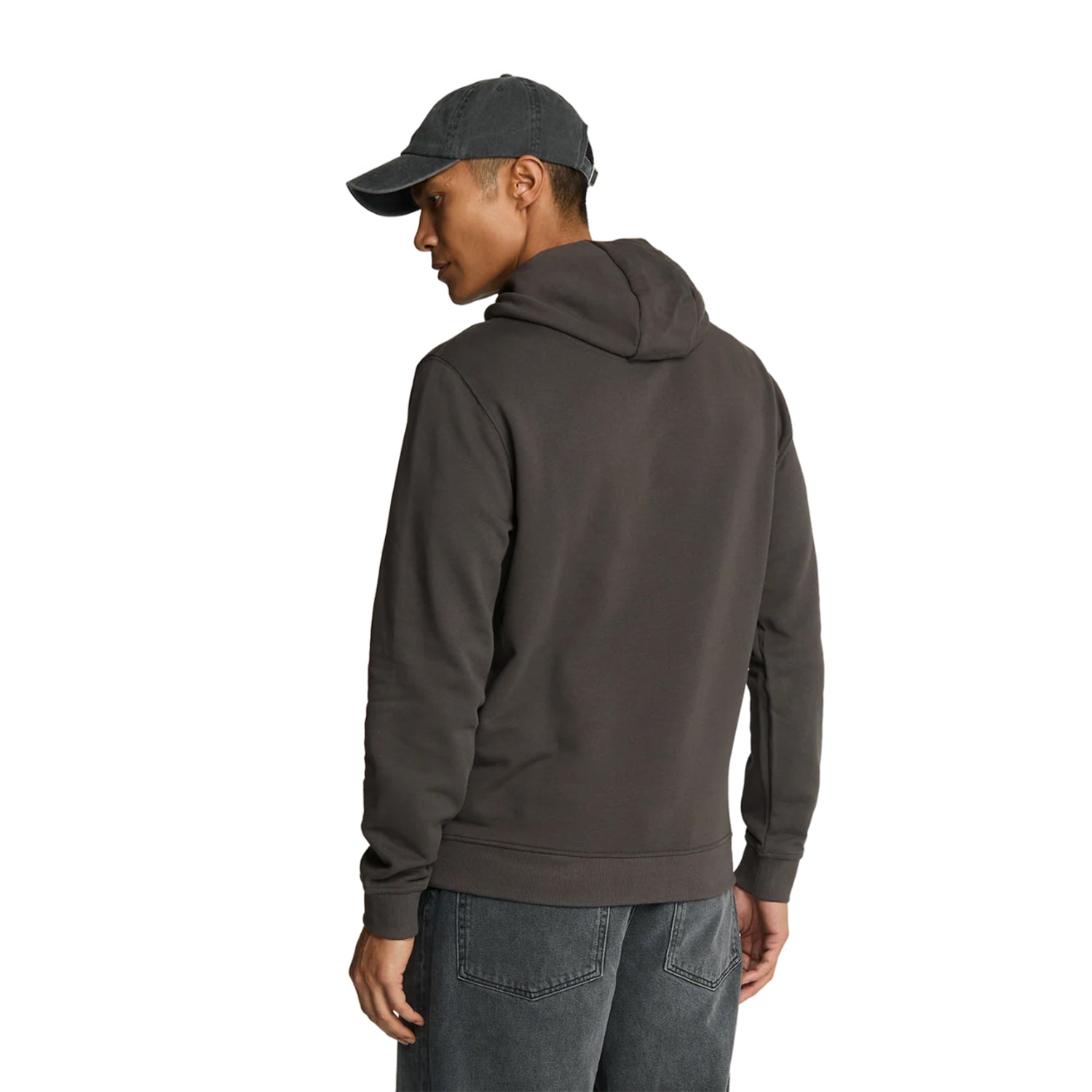 Gunmetal - Back - Lyle & Scott Mens Pullover Hoodie