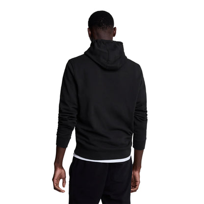 Jet Black - Back - Lyle & Scott Mens Pullover Hoodie