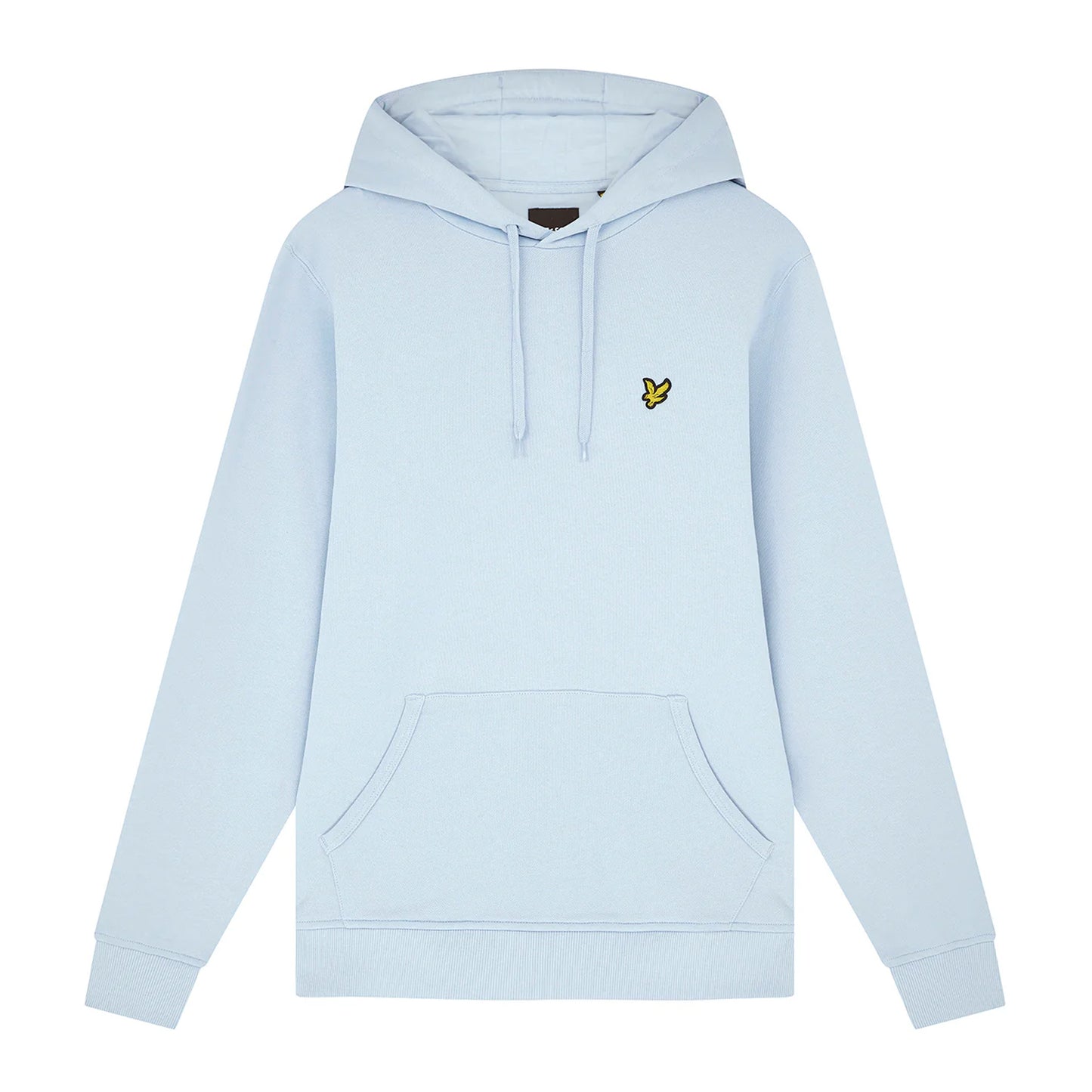 Light Blue - Front - Lyle & Scott Mens Pullover Hoodie
