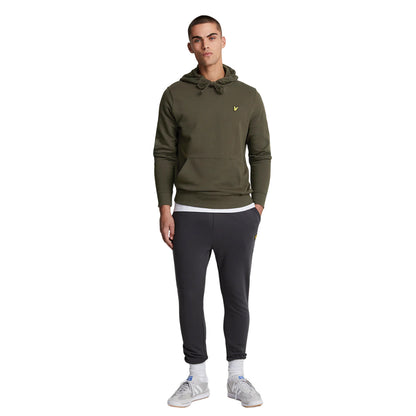 Olive - Lifestyle - Lyle & Scott Mens Pullover Hoodie