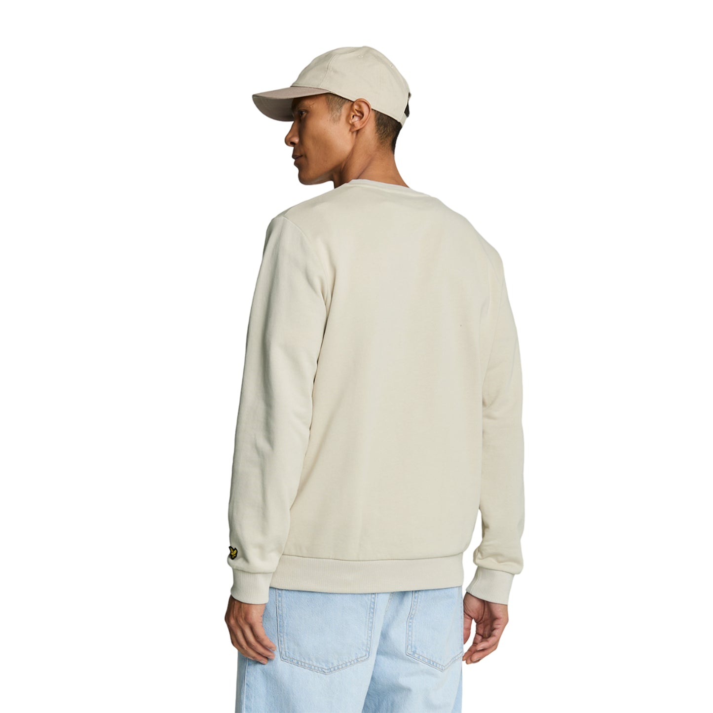 Cove - Back - Lyle & Scott Mens Stamp Crew Neck Sweatshirt