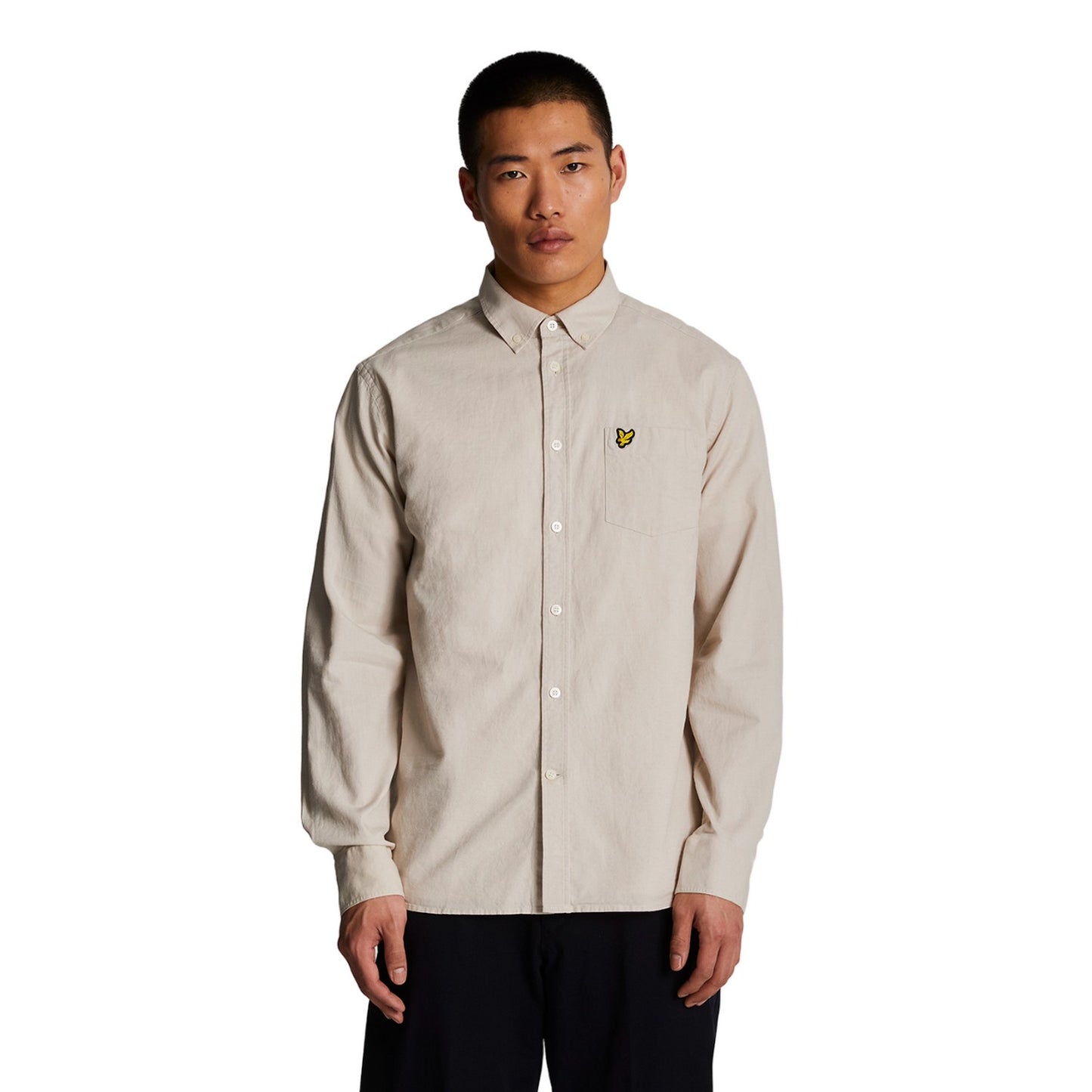 Cove - Side - Lyle & Scott Mens Cotton Button-Down Shirt