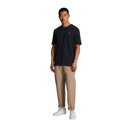 Dark Navy - Lifestyle - Lyle & Scott Mens Slub T-Shirt