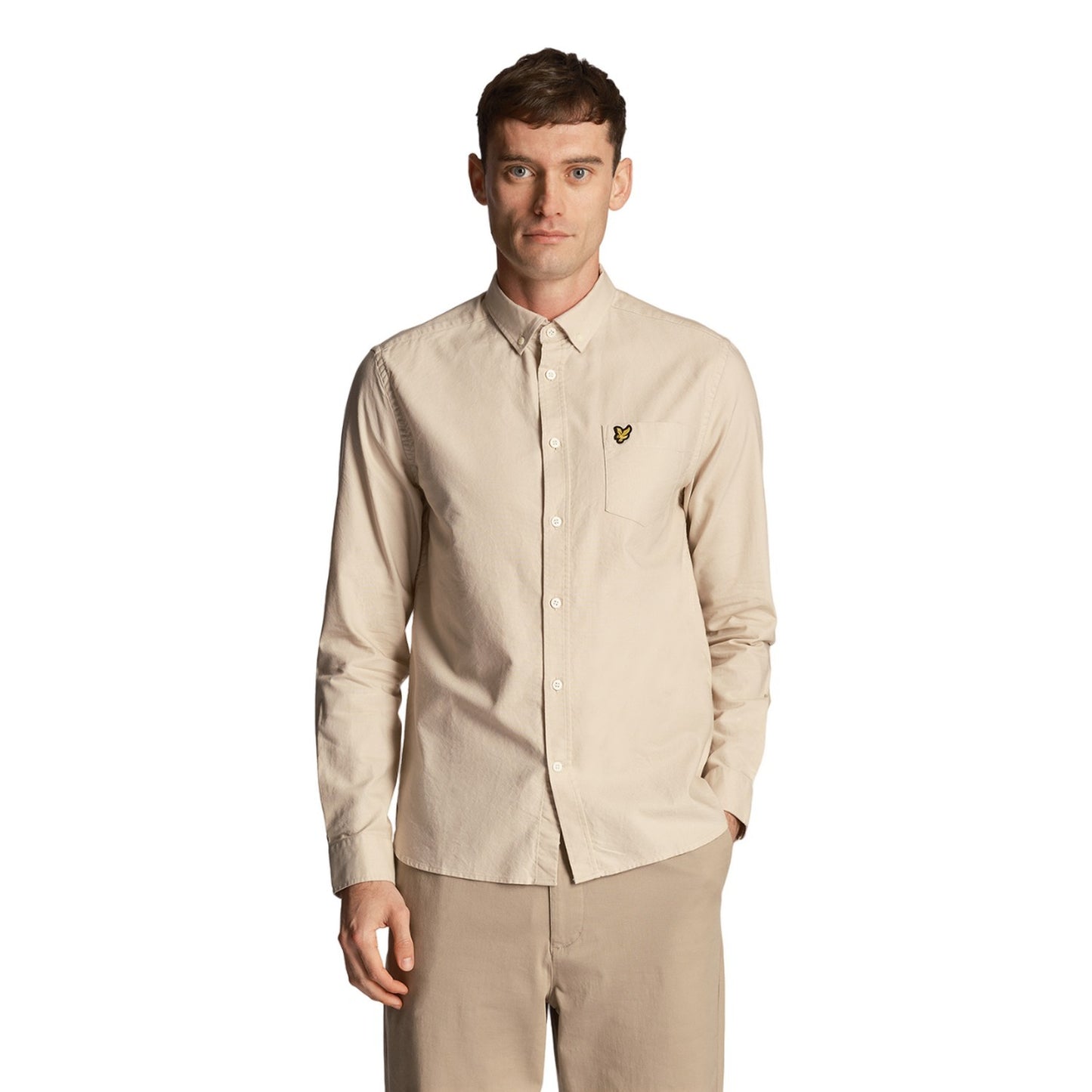 Cove - Side - Lyle & Scott Mens Oxford Lightweight Regular Shirt