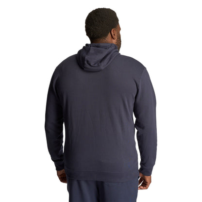 Navy - Back - Lyle & Scott Mens Plus Full Zip Hoodie