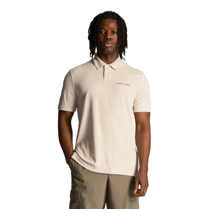 Cove - Side - Lyle & Scott Mens Towelling Polo Shirt