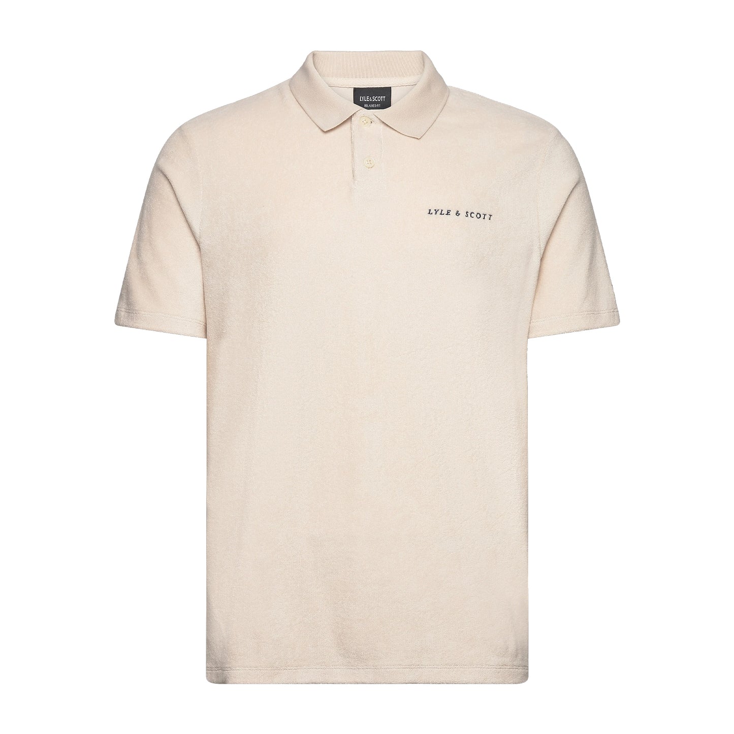 Cove - Front - Lyle & Scott Mens Towelling Polo Shirt