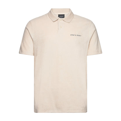 Cove - Front - Lyle & Scott Mens Towelling Polo Shirt
