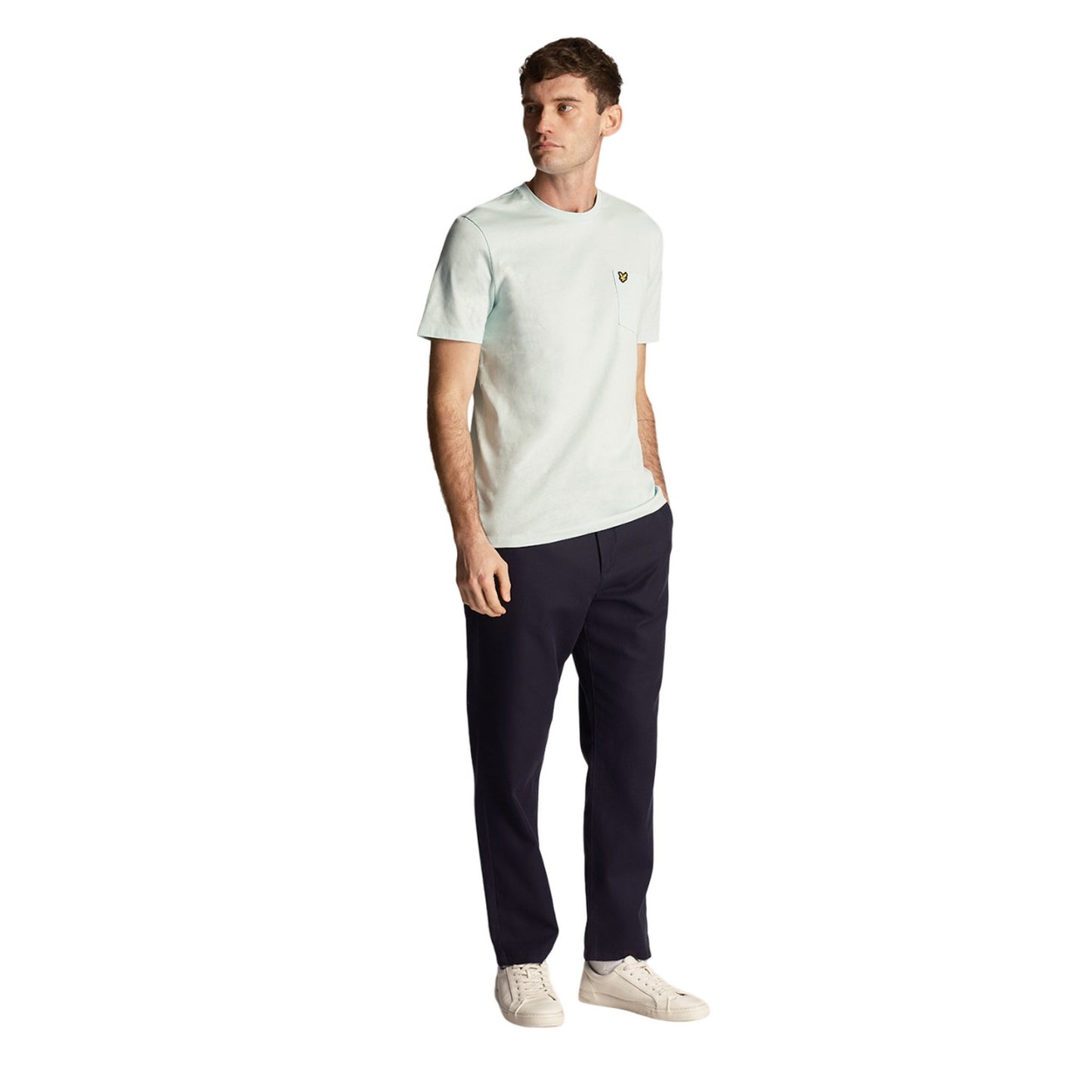 Clear Sky - Lifestyle - Lyle & Scott Mens Chest Pocket T-Shirt