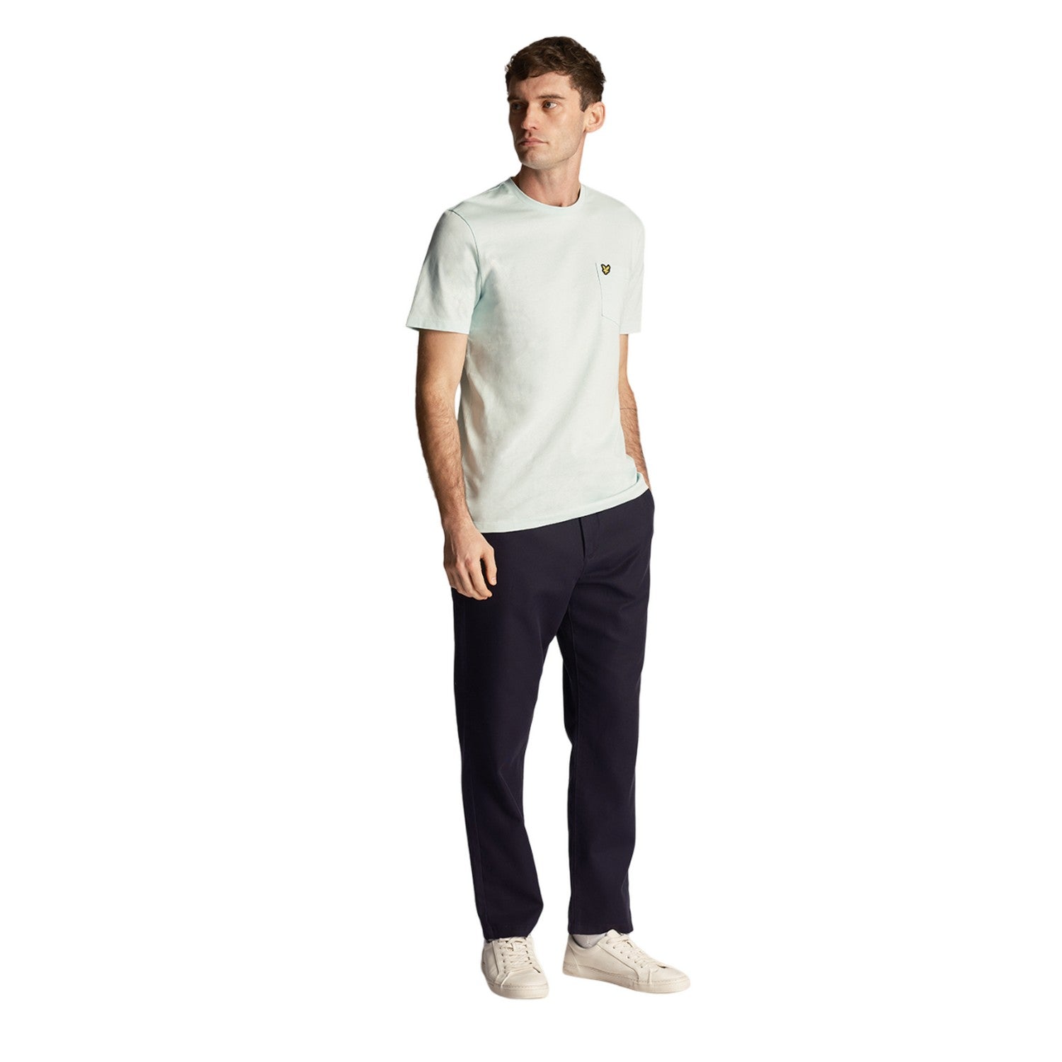 Clear Sky - Lifestyle - Lyle & Scott Mens Chest Pocket T-Shirt